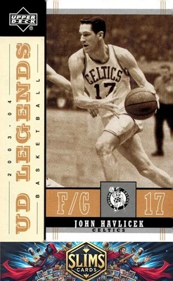 2003-04 Upper Deck Legends Boston Celtics John Havlicek #5 Foto 1 de 2