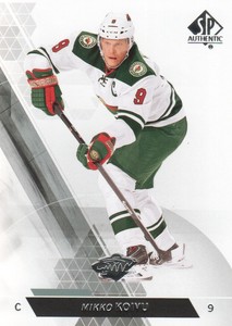2013-14 SP Authentic Wild Hockey Card #15 Mikko Koivu