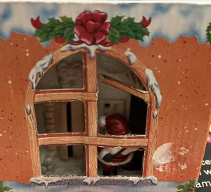 NEW hand painted candle holder fine porcelain 54-133f - Picture 1 of 6