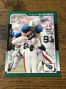 2000 Score Football Card #205 Frank Wycheck - Picture 1 of 2
