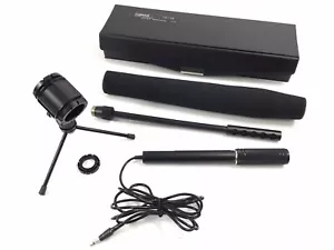 Calrad 10-10 Super-Niere Schrotflinte Mikrofon - Ständer Stativ Griff Etui FUNKTIONIERT - Bild 1 von 3
