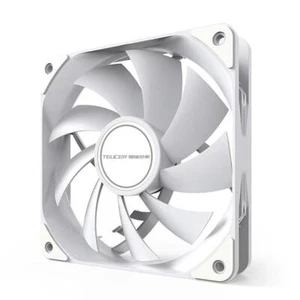 120mm Cooler Fan PWM 4Pin Hydraulic Bearing 12V Case CPU Radiator (White) - Bild 1 von 7