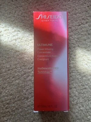 Concentrado para infusión Shiseido Ultimune Power 1,6 oz/50 ml nuevo en caja venta al por menor $110 Foto 1 de 3
