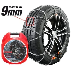 Due Catene da neve WEISSENFELS M32 Gruppo 40 125/80-15 135-15 135/80-15 9mm - Picture 1 of 3