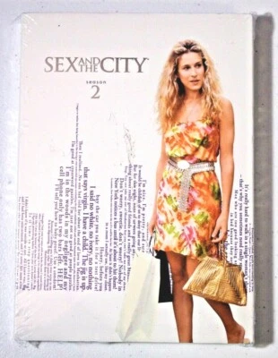 SEX AND THE CITY - Season 2 - DVD - New Packaging w/ SLIPCOVER - SHIPS FREE - Image 1 of 2
