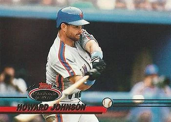 1993 Stadium Club #404 Howard Johnson New York Mets - Image 1 of 2