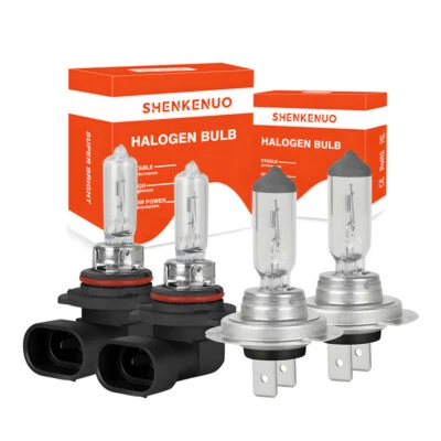 For Subaru Outback Legacy 2005-2014 High/Low Beam Halogen Headlight Bulbs 3400K - Image 1 of 4