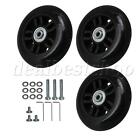 3 x Luggage Suitcase Replacement Wheels Bearing for Roller Skate 50 KG