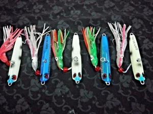 "5" 80g 2,82-UNZEN SCHWARZER HUND KANN JIG SHIMANO LUCANUS VERSANDBODEN (VIDEO) - Bild 1 von 11