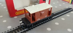 HORNBY R218 - BR BRAKE VAN - OO GAUGE BOXED - Picture 1 of 5