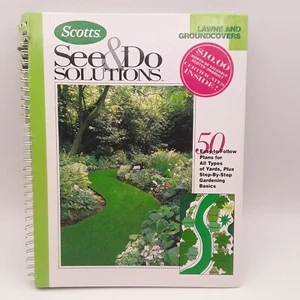 Scotts See and Do Solutions: Rasenflächen und Bodendecker von Sara Godwin (1995 Spirale - Bild 1 von 8