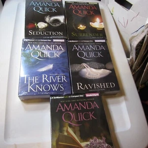 Amanda Quick- 5  New Sealed  Audiobooks CD FAST SHIPPING - Picture 1 of 2