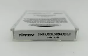 New Tiffen Black Glimmer Glass Camera Filter (58mm, Grade 1/8) - Soft Focus - Picture 1 of 8