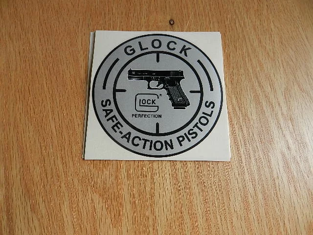 Glock outside window Decal - Official Glock decal - 4" Diameter - Image 1 of 1