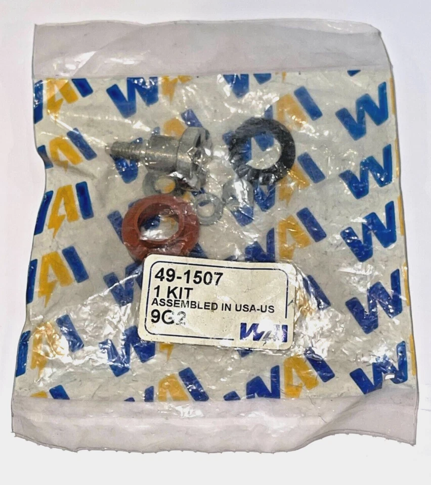 ALTERNATOR TERMINAL KIT 49-1507 FOR DELCO 25SI 26SI SERIES NEGATIVE GROUND IR/EF - Image 1 of 1