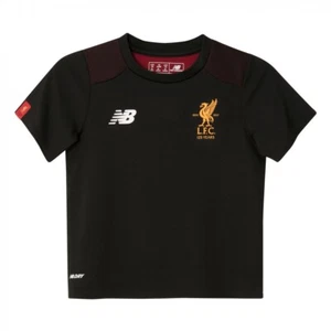 Liverpool FC New Balance Infants Black 2017-18 Training Shirt 18-24 months BNWT - Picture 1 of 6