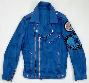 RARE Balmain Biker Jacket embellished with embroidery "Extra Slim" - Picture 1 of 16