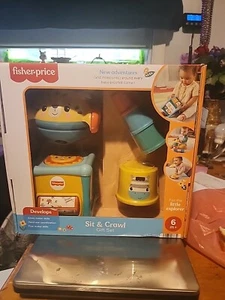 Fisher Price Sit And Crawl Gift Set Baby Gift Sets Baby Toys Motor Skills - Picture 1 of 6