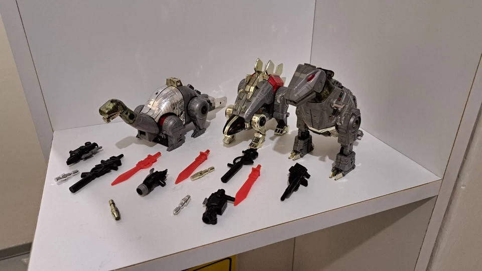 Transforms G1 Grimlock Snarl Sludge Reissue Dinobots Action figure - Immagine 1 di 1