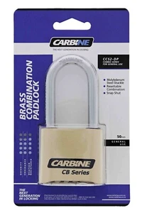 Carbine 50mm Combination Padlock - Four Dial - CC52-DP - Picture 1 of 2