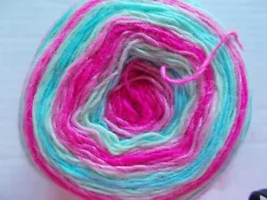Lion Brand Neck's Best Thing wool blend brished yarn, Phlox, 1 skein (525 yds) - Picture 1 of 4