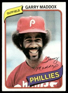 Garry Maddox 1980 Topps Burger King Phillies #10 - Picture 1 of 2