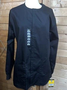 Wonder Wink Wonder Arbeitsjacke Unisex Medium Schwarz Neu mit Etikett - Bild 1 von 7