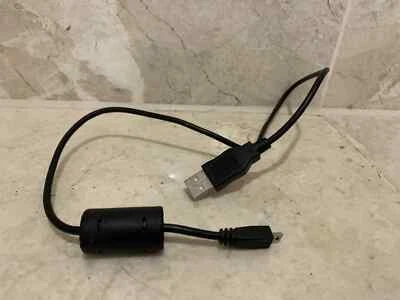 Mini USB 0.5m Cable Male to Male Sync & Charge Lead Charger Black - Image 1 of 3