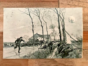 Deutsche Postkarte 1. Weltkrieg - Bild 1 von 2