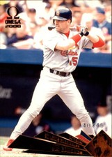 2000 Pacific Omega Copper #116 Jim Edmonds/45 - NM-MT