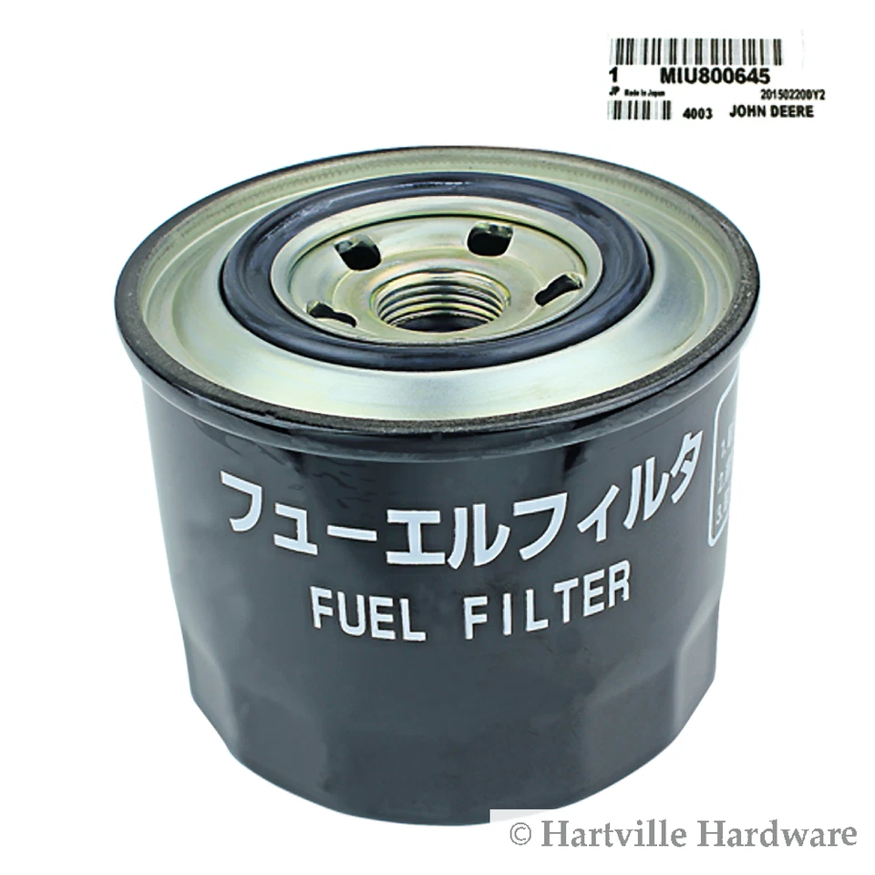 John Deere Original Equipment Spin On Fuel Filter #MIU800645 - Image 1 of 1