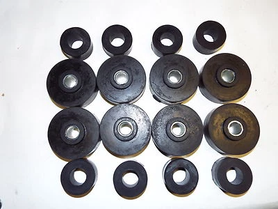  1960-1961-1962-1963-1964 CHEVROLET Impala, Belair  Body Mount Rubber Bushings  - Image 1 of 2