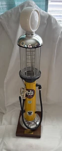 Agway Atlantic White Flash 1920's Model Gasoline Pump 20 1/2" High Near Mint - Picture 1 of 10