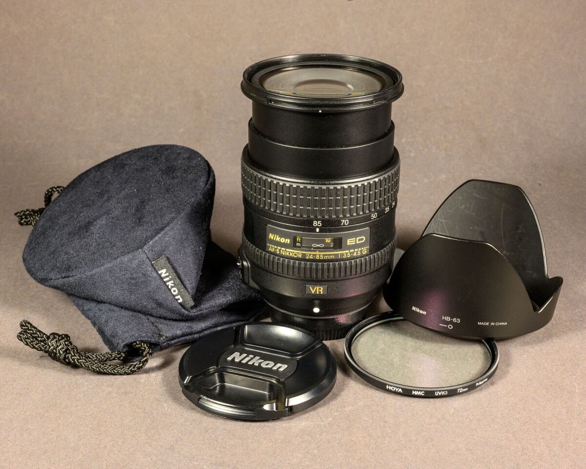 Nikon 24-85mm f/3.5-4.5 Camera Lenses for sale - eBay Nikon 24-85mm f/3.5-4.5 Camera Lenses for sale - eBay