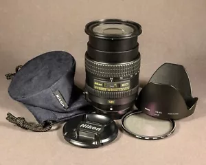 Nikon AF-S Nikkor 24-85mm f/3.5-4.5G ED VR, Hood, UV, Case, Caps, EX++ Condition - Picture 1 of 13