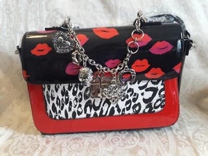 Betsey Johnson SWAG Bag CHARMED crossbody purse LEOPARD NEW WITH TAGS $98 - Picture 1 of 12