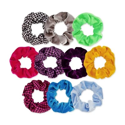 Juego de cabello de 10 piezas confeti - Remix de terciopelo y visco crujientes, juego de regalo, CF85742 Foto 1 de 2