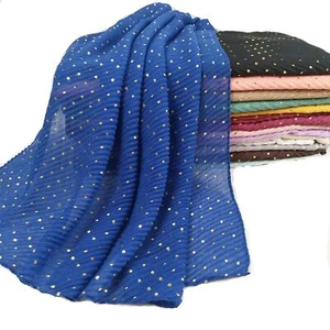 Bufanda Larga De Mujer Klinkle Brillante Pañuelo De Viscosa Dorada Envuelto Chal - Picture 1 of 42