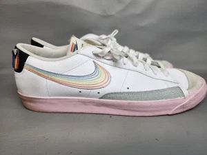 Nike Blazer Low '77 Vintage Be True Sneakers Men's Size 15 Pride Shoes - Picture 1 of 17