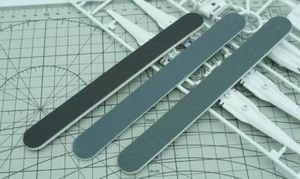 3 PIEZAS Palos de lijado/pulido para modelos de construcción y modelos de trenes EE. UU. envío/vendido - Imagen 1 de 2