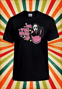 No You Hang Up Scream Ghost Halloween Men Women Unisex Baseball T Shirt Top 2848
