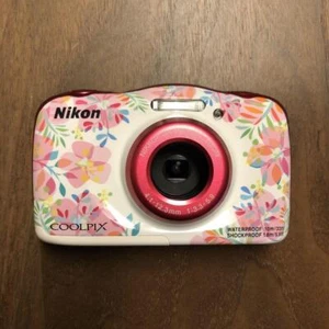 Nikon Digital Camera COOLPIX W150 Waterproof W150FL Flower Tested Working - Picture 1 of 2