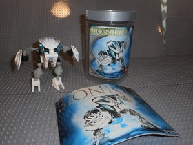 Lego Bionicle 8565 Kohrak Krana with Canister and Manual ⚪️ 100% Complete