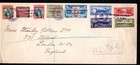 Guatemala Air Mail -Registered, New York to London - to Stanley Gibbons,  1937