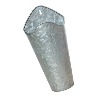  2 Count Blumentopf Deko Hängend Metall Eisenblumenpot Wandmagnierte Pflanzer - Bild 1 von 4