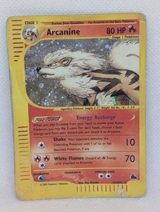 Arcanine H2/H32 Skyridge Holo Ultra Rare Pokemon TCG Nintendo e-reader vintage - Picture 1 of 4