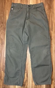 Carhartt FR Hose Herren 35x30 Green Cat 2 NFPA 2112 Workwear Flame Resistant - Bild 1 von 13
