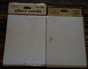 VTG Hallmark White Place Cards Dinner Party White (16) - Picture 1 of 1