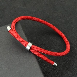 Lucky Rope Bracelet – Unisex Adjustable with Steel Clasp, Gift for Lovers - Picture 1 of 24