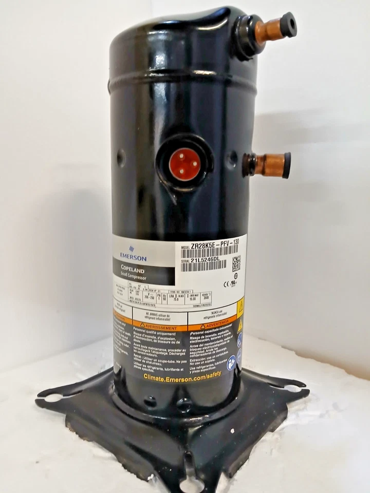 *Nuevo compresor de desplazamiento Copeland ZR28K5E-PFV-208-230/1/60V-2,3 toneladas-R22/R407C-AC* Foto 1 de 1